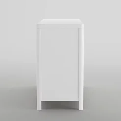 6 Drawer Chest Milano - White