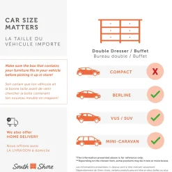 6 Drawer Dresser - Gravity Pure White