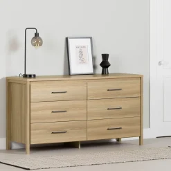 6 Drawer Dresser - Gravity Natural Ash