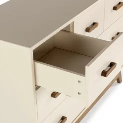 5 Drawers Dresser Chest - Almont Walnut