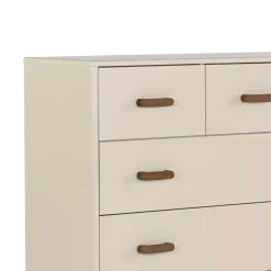 5 Drawers Dresser Chest - Almont Walnut