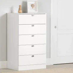 5 Drawers Spark - White