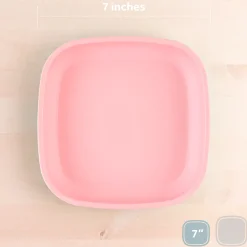 7" Flat Plate - Ice Pink