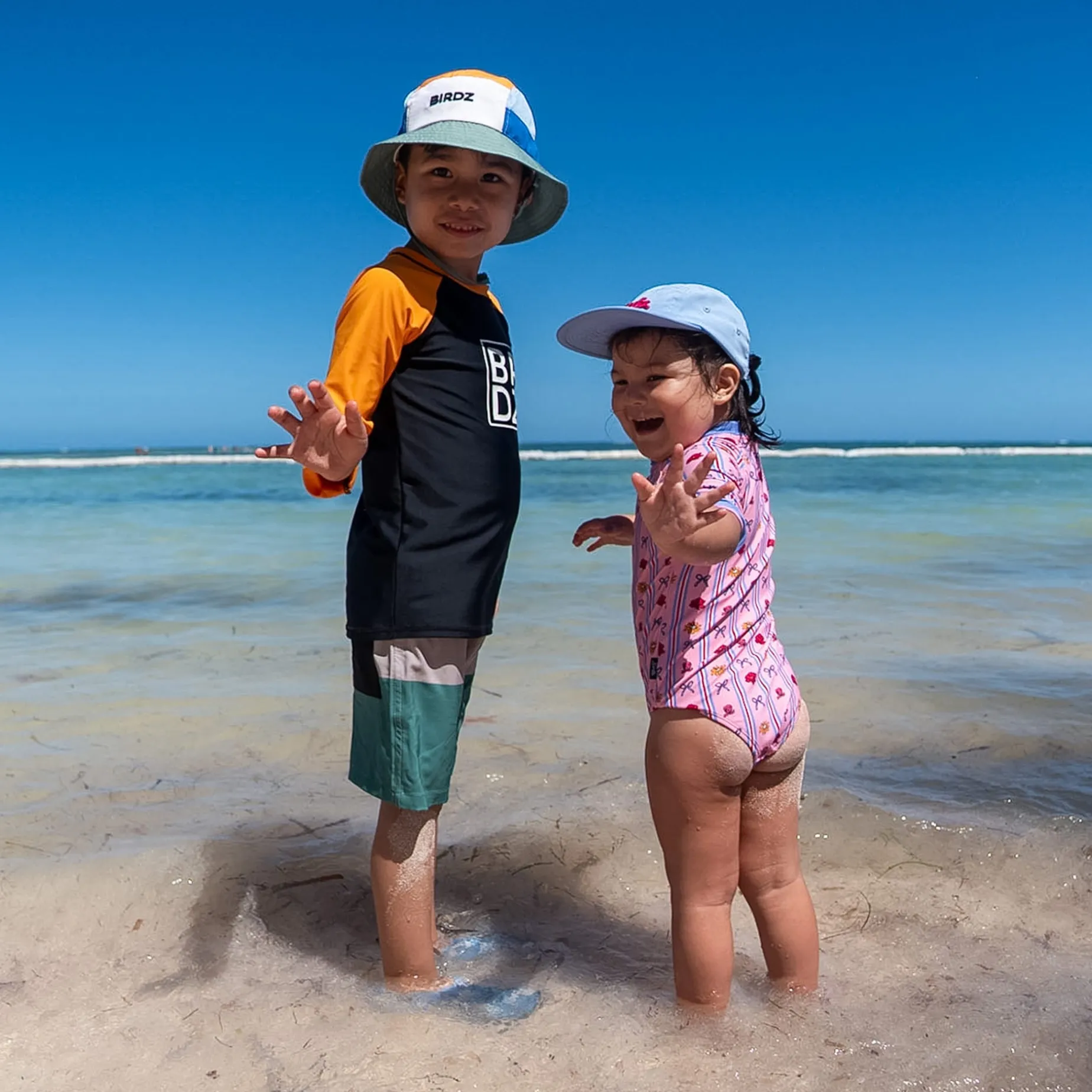 5 Panel Colorblock Hat 18m-8y