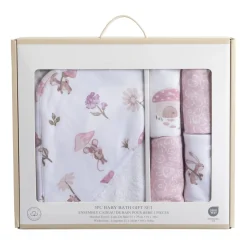 5 Pieces Bath Gift Set - Mushroom House