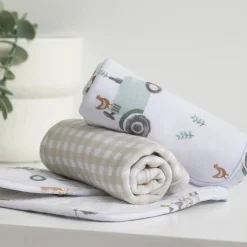 5 Pieces Bath Gift Set - Tractor Ride