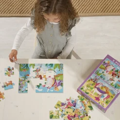 2 x 20Pieces Puzzle - Unicorn Fairy