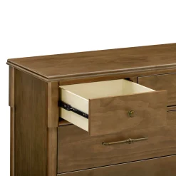 Alouette 7-Drawer Assembled Dresser - Natural Walnut
