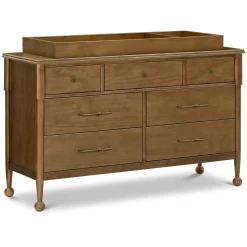 Alouette 7-Drawer Assembled Dresser - Natural Walnut