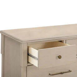 Alouette 7-Drawer Assembled Dresser - Washed Pine