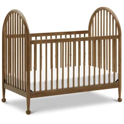 Alouette 3-in-1 Convertible Spindle Crib - Natural Walnut
