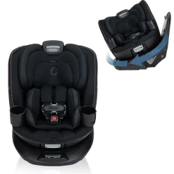 Andi 360° Rotating All-in-One Car Seat- Designer Black