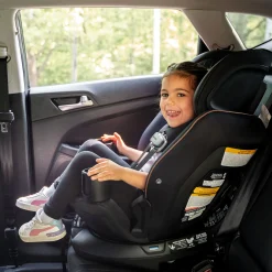 Andi 360° Rotating All-in-One Car Seat- Designer Black