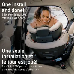 Andi 360° Rotating All-in-One Car Seat- Truffle