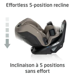Andi 360° Rotating All-in-One Car Seat- Truffle