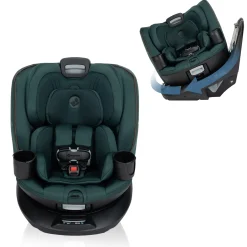 Andi 360° Rotating All-in-One Car Seat- Authentic Green