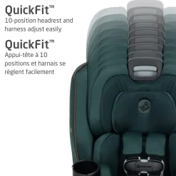Andi 360° Rotating All-in-One Car Seat- Authentic Green