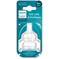 Anti-colic Flow 3 Nipples 3m+ (2)
