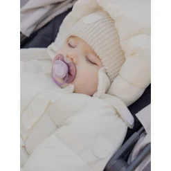 Antique White Snowsuit 3-24m