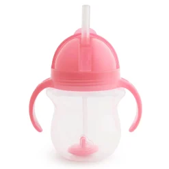 Any Angle™ Click Lock Weighted Straw Trainer Cup 7oz - Pink