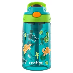 Aubrey Leak-Proof Spill-Proof Water Bottle - Juniper Dino 14oz