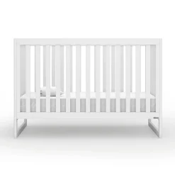 Austin 3-In-1 Convertible Crib - White