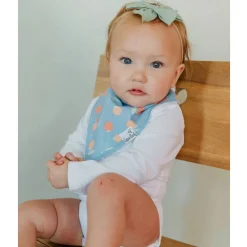 Baby Bandana Bibs (4) - Fruits