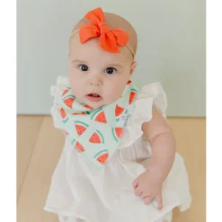 Baby Bandana Bibs (4) - Fruits