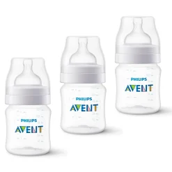 Baby Bottle 4oz(3)anti-colic