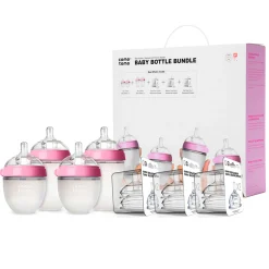 Baby Bottles Bundle - Pink