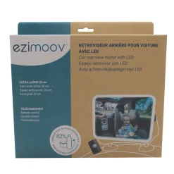 Baby Car Mirror with LED Pro