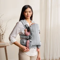 Baby Carrier Harmony Woven - Light Gray Melange