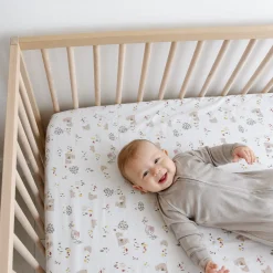 Baby Crib Fitted Sheet - Bear
