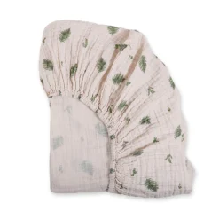 Baby Crib Fitted Sheet - Fern