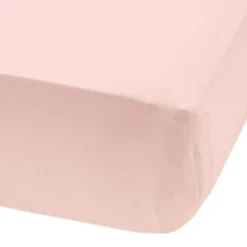 Baby Crib Fitted Sheet - Pale Pink