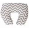 Baby Sitter Nursing Pillow Slipcover - Gray Chevron