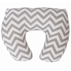 Baby Sitter Nursing Pillow Slipcover - Gray Chevron