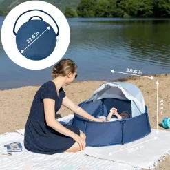 Babyni Anti-UV Tent - Navy