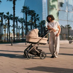 Balios S Lux Bassinet - Almond Beige