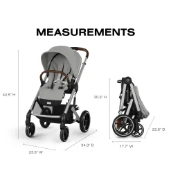 Balios S Lux Stroller - Grey