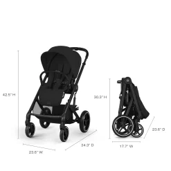 Balios S Lux Stroller- Moon Black