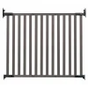 Bamboo Angle Mount Safeway Gate - Grey