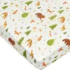 Bamboo Muslin Fitted Crib Sheet - Forest Friends