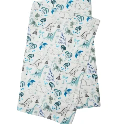 Bamboo Muslin Swaddle Blanket - Dinosaurs