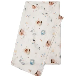 Bamboo Muslin Swaddle Blanket - Cozy Forest