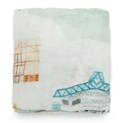 Bamboo Muslin Swaddle Blanket - Quebec
