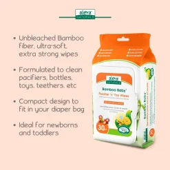 Bamboo Pacifier & Toy Wipes