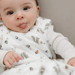 Bamboo Sleep Bag 0-36 months - Squirrels