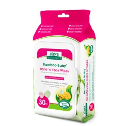 Bamboo Wipes Hand and Face Set of 30