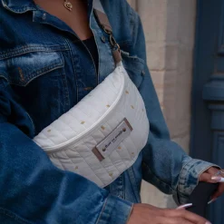 Banana Diaper Bag With Shoulder Strap Armelle - Beige